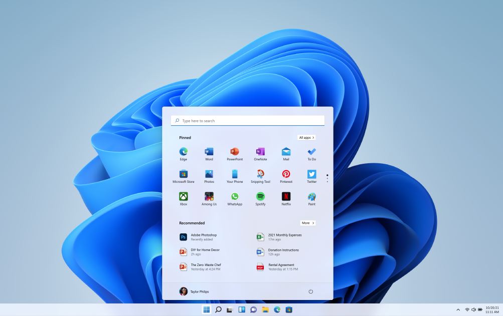 windows-11-7 Windows 11 A new Windows experience, bringing you closer to the people and things you love.